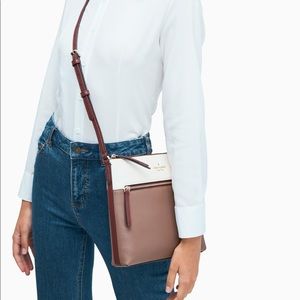 NWT Kate Spade Jackson Colorblock Cross-body Purse